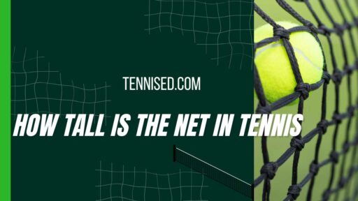 how tall is the net in tennis